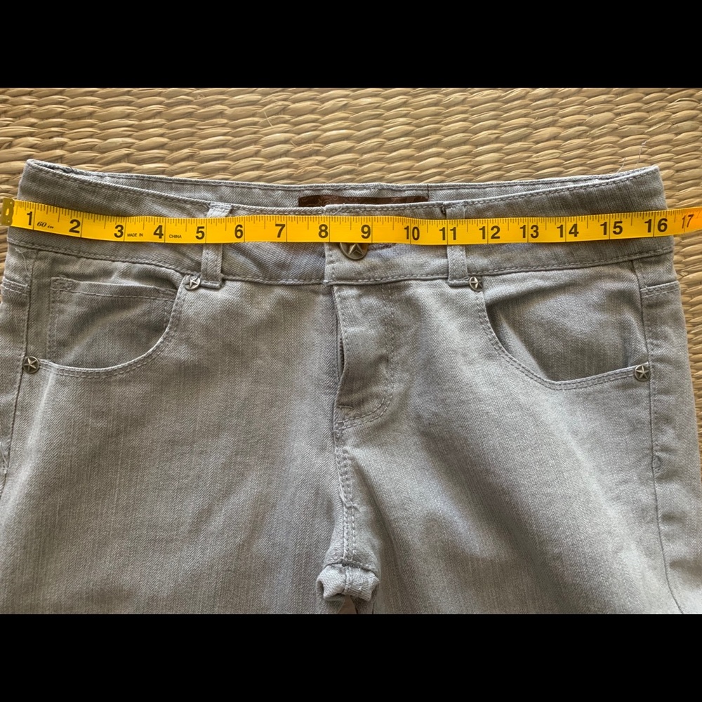 Grey stretch flare jeans(juniors 11) - Picture 8 of 8